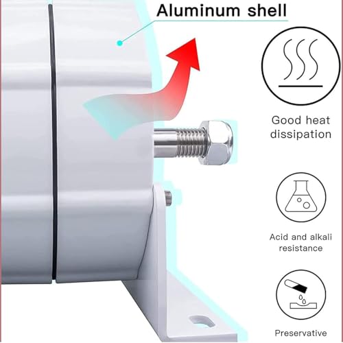 Generatore di turbina eolica, generatore di corrente alternata a magnete permanente da 3000W/5000W/8000W/10000W, 12V 24V 48V motore elettrico senza ingranaggi trifase