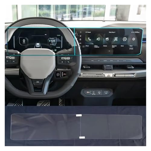 Film protection GPS voiture 12.3 pouces en verre trempé pour Kia 2024 2025