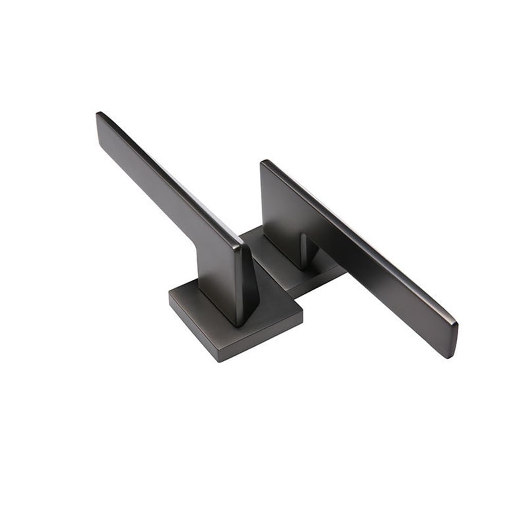 Mobygkfy Grey Mute Door Lock Indoor Bedroom Wooden Handle Zinc Alloy Room Bathroom Hardware Locks