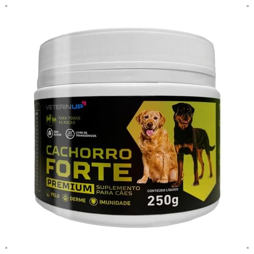 Suplemento Cachorro Forte Premium - Suplemento Alimentar para Cães