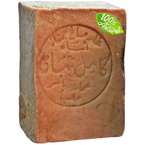 Original Aleppo Seife 50%/50% - Olivenöl 50% Lorbeeröl 50% fürs Haar Gesicht & Körper Cover