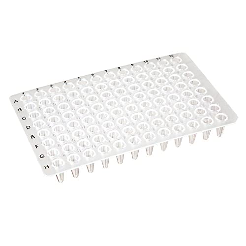 Plaques PCR 96 puits pour thermocycleur low profile transparentes 0.1ml Globe Scientific