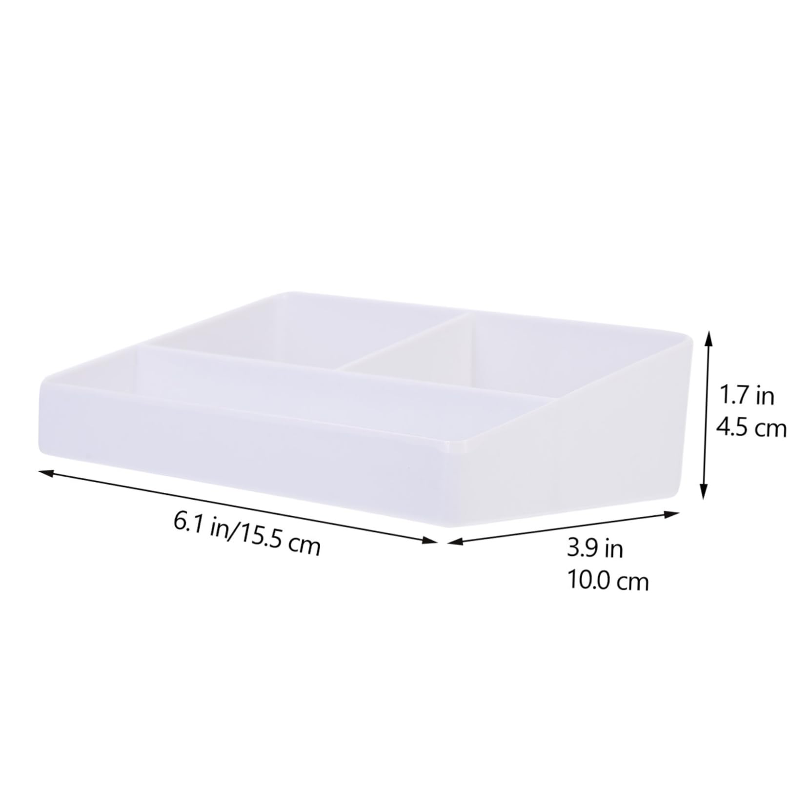 Tea Bag Organizer for Home Office Multi Compartment Storage Box for Tea Coffee Sugar Packets Snacks Practical Desktop Holder for Restaurants Hotels Cafes