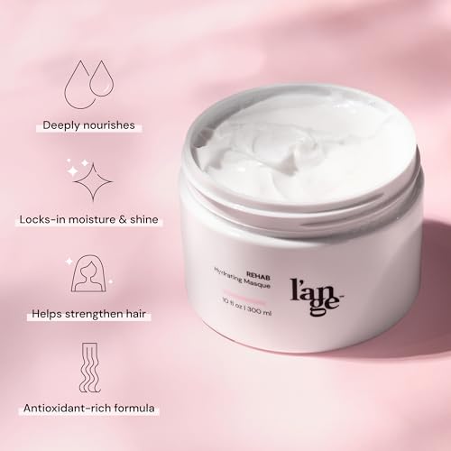 L'ANGE HAIR Rehab Hydrating Masque | Deep Conditioning Hair Mask for Dry, Damaged Hair | Keratin-Infused Treatment for Smoothness, Elasticity & Shine | Dry or Damaged Hair | 10 fl oz - image 3