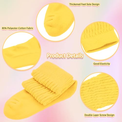 Slouch Socks Women 80s 90s Scrunch Socks Extra Long Slouchy Sock Knee High Sock4