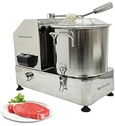 Banfluxion 9L 1.8KW Multifunctional Food Processor Commercial Vegetable Chopper with 2 Removable ...