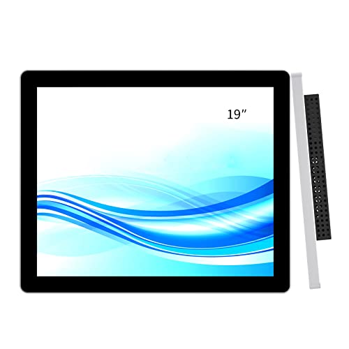 Image of GreenTouch 19 Inch Aluminum Frame Wall Touch Screen LCD Monitor Open Frame LCD Touch Panel - HDMI /VGA /DVI-1280 * 1024 @60Hz