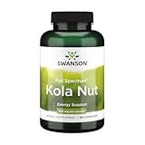 Swanson Full Spectrum Kola Nut 550 Milligrams 180 Capsules