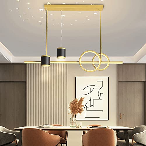 Lampes à longue bande ultra fine pour table de repas moderne - 4