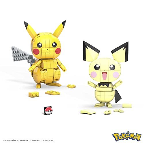 Mega Construx Pokémon Build And Show Pikachu Evolution Trio - vue 5
