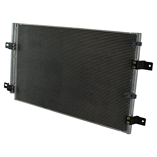 Image of TRQ A /C Condenser and Receiver Drier Assembly Compatible with 07-10 Ford Edge 07-10 Lincoln MKX