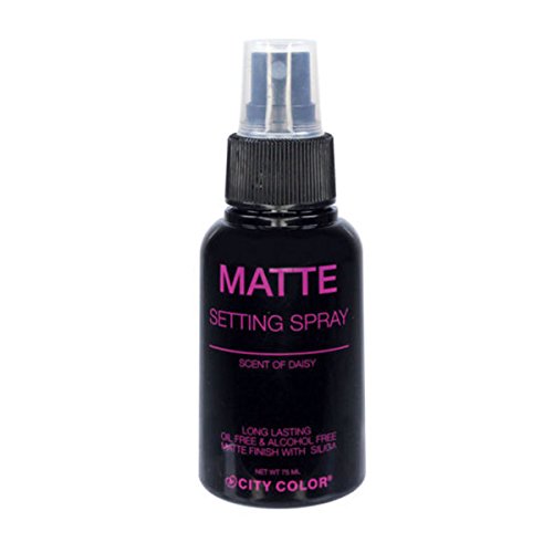 City Color Face Matte Setting Spray Enhanced with Aloe Vera Long-lasting 75ml NEW