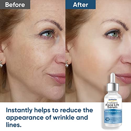 Instant Face Lift Serum, Temporary Skin Tightening Serum To Smooth Fine Lines And Wrinkle-Aaaa01 #TOP3