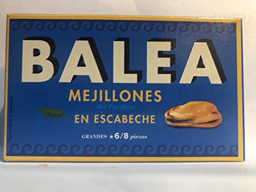 MEJILLONES EN ESCABECHE GRANDES DE GALICIA Y EMPACADOS A MANO (12 LATAS)