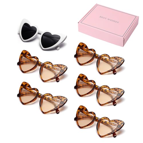 Set Of 6pcs Sunglasses Bridesmaid Bride Tribe Sunglasses Party Supplies Wedding Party Favors 7107