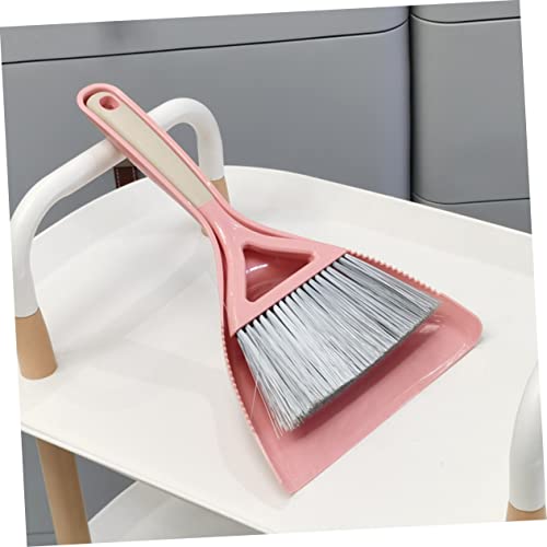 PACKOVE Besen Und Kehrschaufel Set Mini Kehrschaufel Mini Besen Für Hause Desktop Reinigung Mit Flexiblen Bürstenhaaren Material Und Aufhängeloch Für Einfache Lagerung – Bild 3
