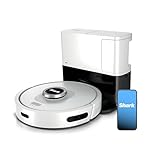 Shark AV2511AE AI Robot Vacuum with XL Self-Empty Base, Bagless, 60-Day Capacity, LIDAR Navigation, Home Mapping, Silver & Black