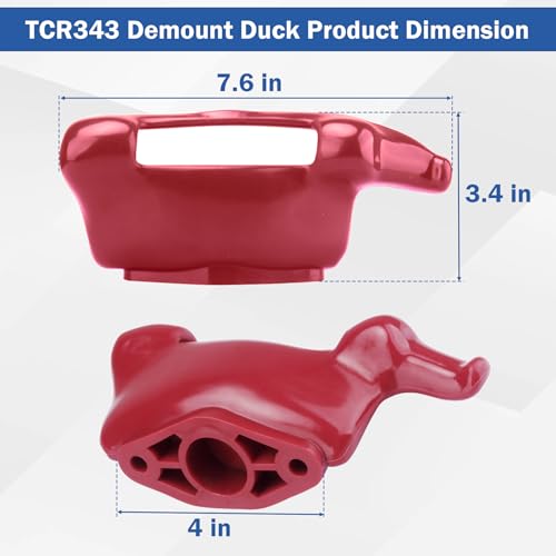 Image of 5 Pack Replacement for Hunter Tire Machine Duck Head /Duck Bill TCR343 221-675-2-B TC250 TC300 TC325 TC350 TC2000 TC3250 TC 3305 TC 3300 TC 3315 TC 3500 TC 3715 Changers Mount /Demount Duckhead Kit