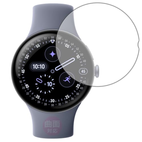 PDAH[ Google Pixel Watch 4[45mmfp] Ή Flexible Shield[] ی tB ȖʑΉ {