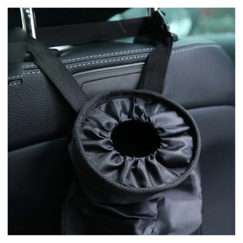 Basurero para coche universal y plegable que se cuelga en el asiento 2