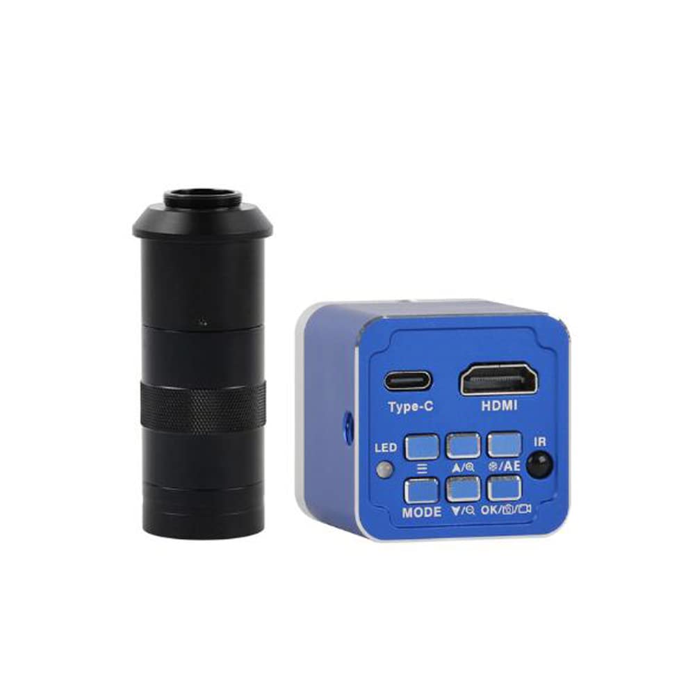 12MP 4K 1080P HDMI Type-c PC Industriale elettronico Digitale Mini Videocamera per microscopio e Obiettivo con Attacco C 100X