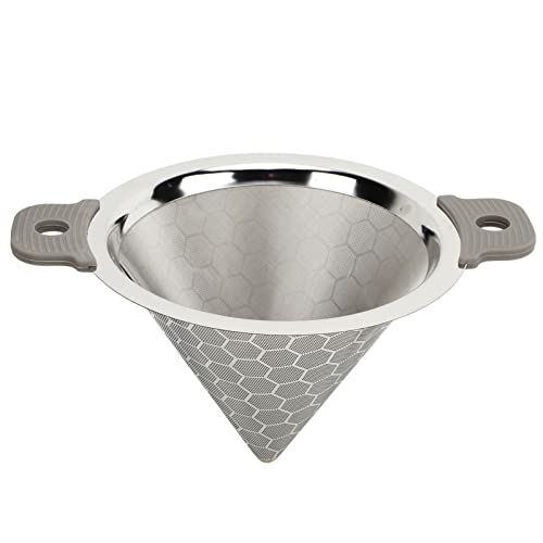 Filtre à café en acier inoxydable durable avec double couche haute précision - 2
