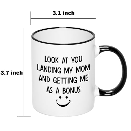 Taza para padrastro Día del Padre porcelana 11 oz miniatura 7