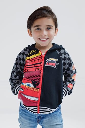 Image of Disney Boys' Fleece Zip-Up Hoodie Toddler to Big Kid