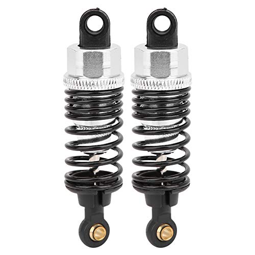 RiToEasysports Ammortizzatori per Auto RC, Ammortizzatore Posteriore in Lega di Alluminio, Lungo 124017, Ricambio RC, per Auto RC, per Guida Comfort