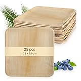 Photo Gallery 25 waipur piatti in foglia di palma ecologici - piatti naturali 25 x 25 cm - materiale in foglia di palma - stoviglie monouso compostabili e resistenti per feste, matrimoni, barbecue, picnic Photo Gallery 25 waipur piatti in foglia di palma ecologici - piatti naturali 25 x 25 cm - materiale in foglia di palma - stoviglie monouso compostabili e resistenti per feste, matrimoni, barbecue, picnic