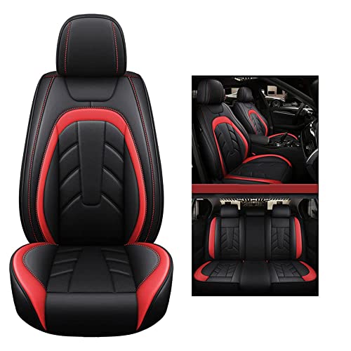 Housses de siège de voiture pour Suzuki Swift et Vitara en cuir PU noir