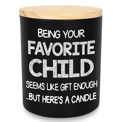 TEEZWONDER Birthday Gifts for Mom - Vanilla Lavender Scented Candle 10 oz
