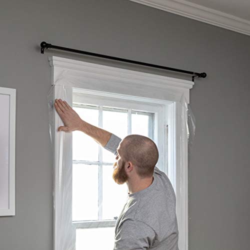 Duck Brand Indoor 10-Window Shrink Film Insulator Kit, 62-Inch x 420-Inch, 286216