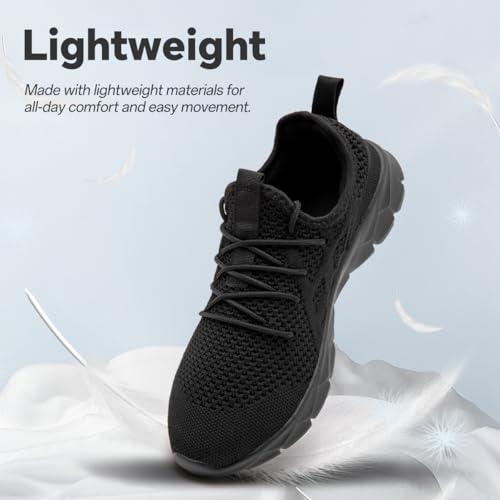 Image of Running Shoes for Men Gym Tennis Athletic Walking Shoes Non Slip Lightweight Breathable Sports Mesh Fashion Work Sneakers Casual Workout Trianer