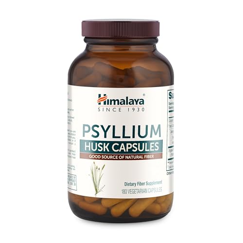 Himalaya Psyllium Husk Daily Fiber Capsules