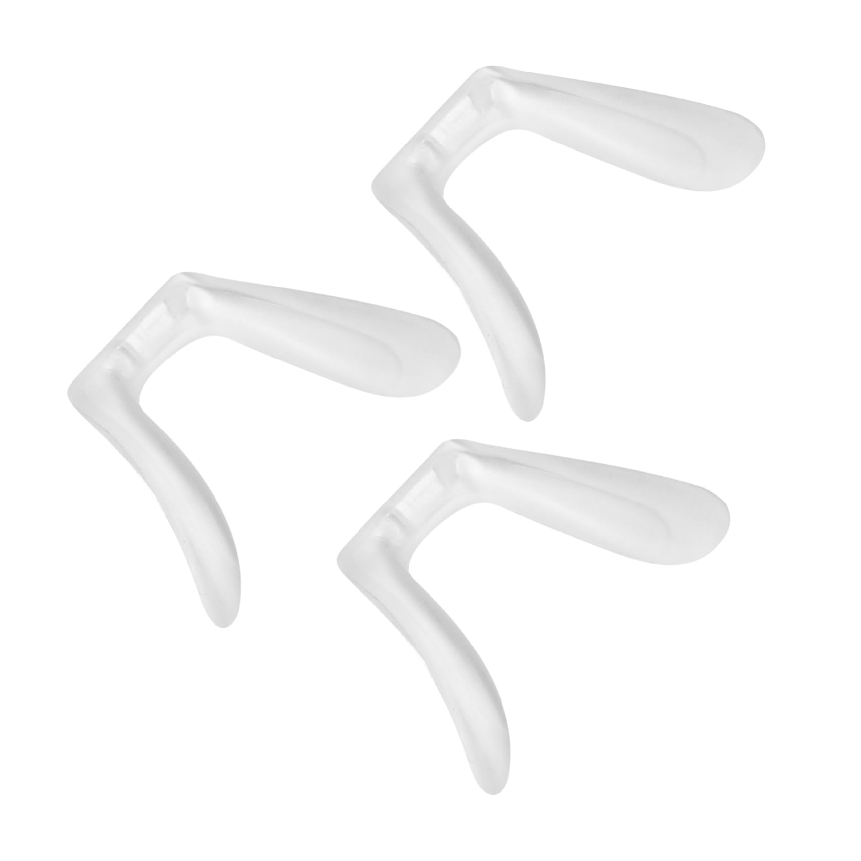 Healeved 12piezas Almohadillas Nasales De Gafas Antideslizantes De Accesorios Cómodos Para Reparación De Gafas Adaptables La Mayoría
