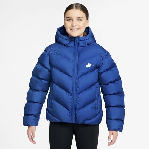 NIKE K NSW TF ADP Puffer Game ROYAL/Reflective SILV - L