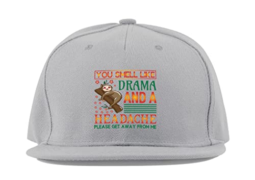 Casquette paresseux visière plate pour vos sorties urbaines décontractées