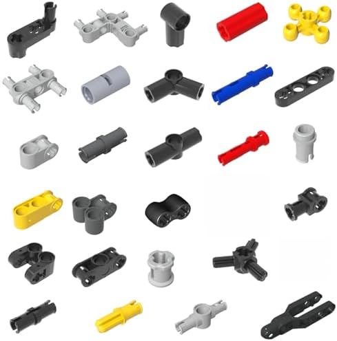 Technic Parts ,Pegs Joints Peg-Joints Pack Axle Building Blocks MOC 388Pcs image 4