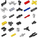 Technic Parts Compatible with Lego Bricks Pegs Joints Peg-Joints Pack Axle Building Blocks MOC 388Pcs/Set