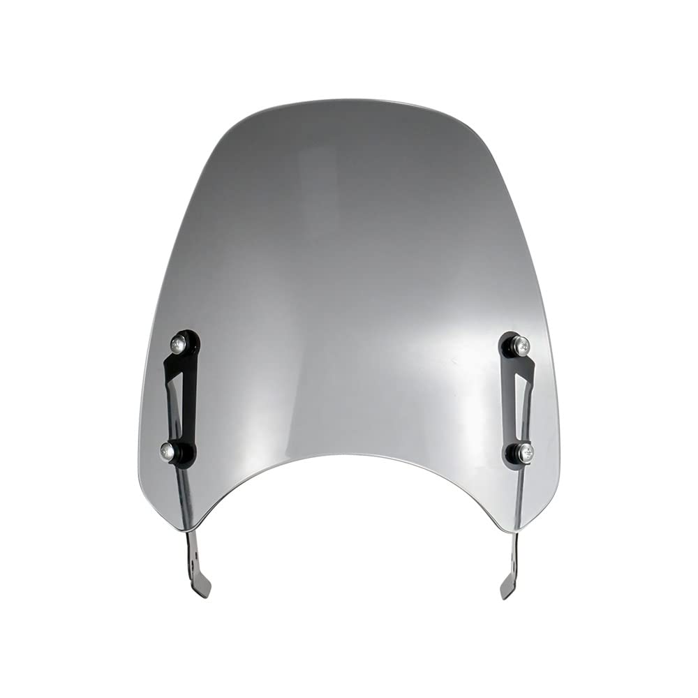 Spoiler Parabrezza Deflettore del Vento del Parabrezza Grigio Motociclista per Ducati per Scrambler 2016-Up Schermo cupolino Sport