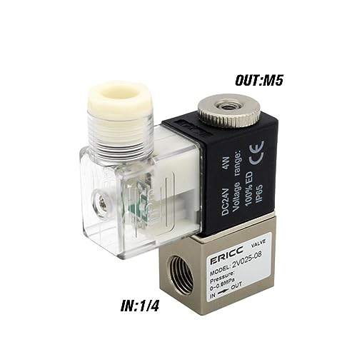 Vanne de commande pneumatique 2V025-08 pour coupure d'air immédiate - 3