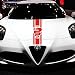Per Alfa Romeo Auto Bonnet Racing Stripes Grafica Adesivi Decalcomanie Per MiTo 147 156 159 166 Giulietta Stelvio Giulia Spider GT (Red)