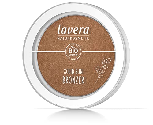 lavera Solid Sun Bronzer -Desert Sun 01- brown - organic almond oil & vitamin E - shimmering - velvety texture (1 x 5,5g) - Image 4