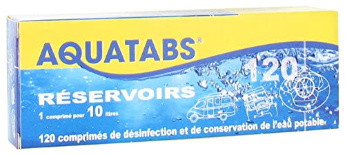 Aquatabs pour réservoir 10L la solution de purification en camping car