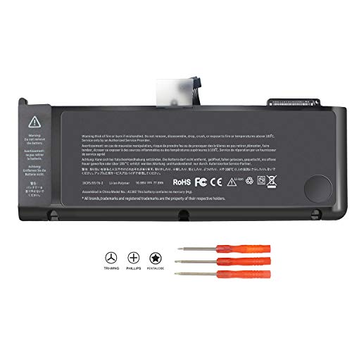 AN·GWEL Batería para laptop A1382 A1286 para MacBook Pro de 15 pulgadas a principios de 2011 finales de 2011 mediados de 2012 MC721LL/A, MC723LL/A, MD035LL/A, MD318LL/A, MD322LL/A, MD104LL/A