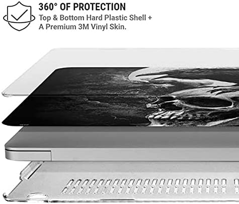 Skinit Case + Skin Compatible with MacBook Air 13in M1 (2021) - Alchemy Carta Alchemy - Poe's Raven Design