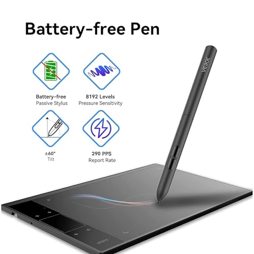 Veikk A30 V2 Drawing Tablet 10X6 Inch Graphics Tablet thumb #4