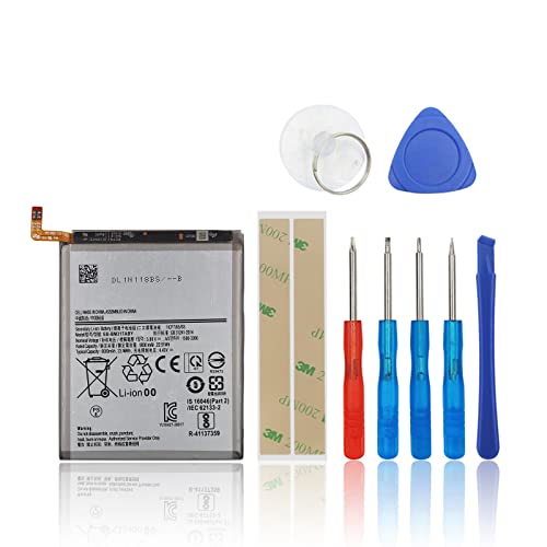 SwarKing Batería de repuesto compatible con Samsung Galaxy M31 SM-M315 & M31s SM-M317 EB-BM317ABY con kit de herramientas