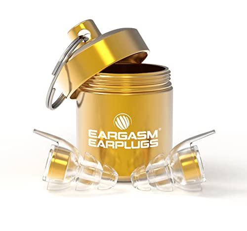 Eargasm High Fidelity Earplugs For Concerts Musicians Motorcycles Noise Sensitivity Conditions And More (Premium Gift Box Packaging) (Gold) #TOP1